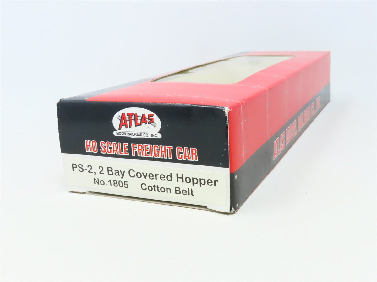 HO Scale Atlas 1805 SSW Cotton Belt Route PS-2 2-Bay Covered Hopper #77184