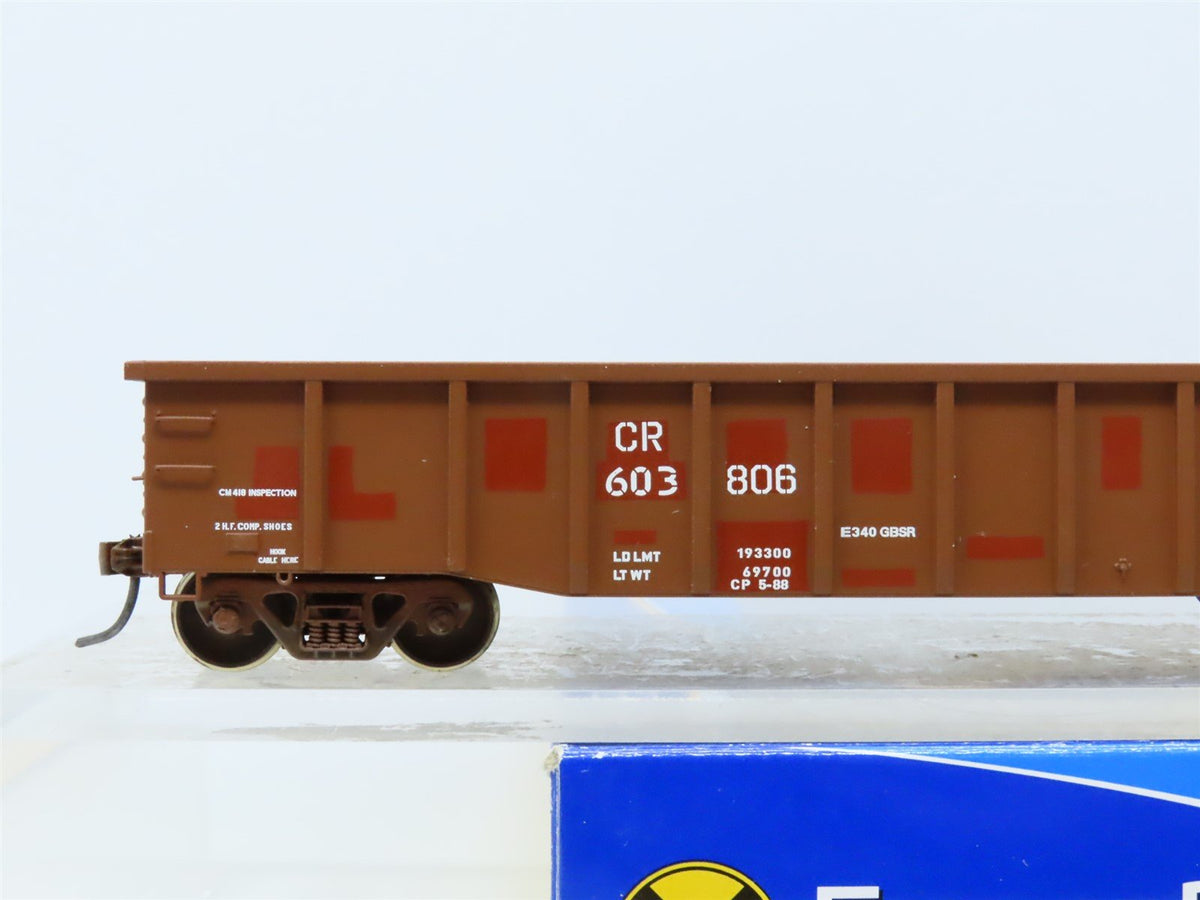 HO ExactRail Evolution #EE-1903-2 CR Conrail Thrall Gondola #603806 - Custom