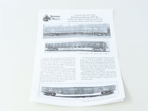 HO Scale Sunshine Models Kit #70.3 RDG Reading 52' Bethlehem Gondola