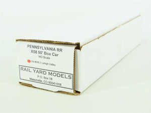 HO Scale Rail Yard Models Kit #109.2 PRR LV Lehigh Valley X58 50' Box Car