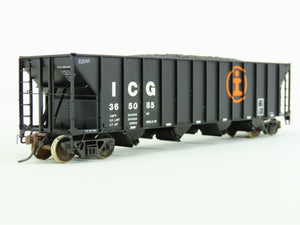 HO Tangent #10852-18 ICG Illinois Central Gulf 4-Bay Hopper #365085 - Custom