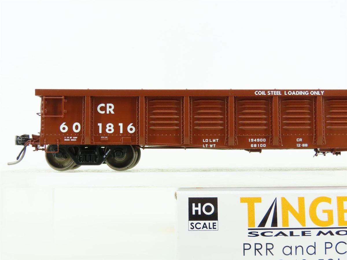 HO Scale Tangent #17015-03 CR Conrail 52&#39; Gondola W/ Coil Racks #601816