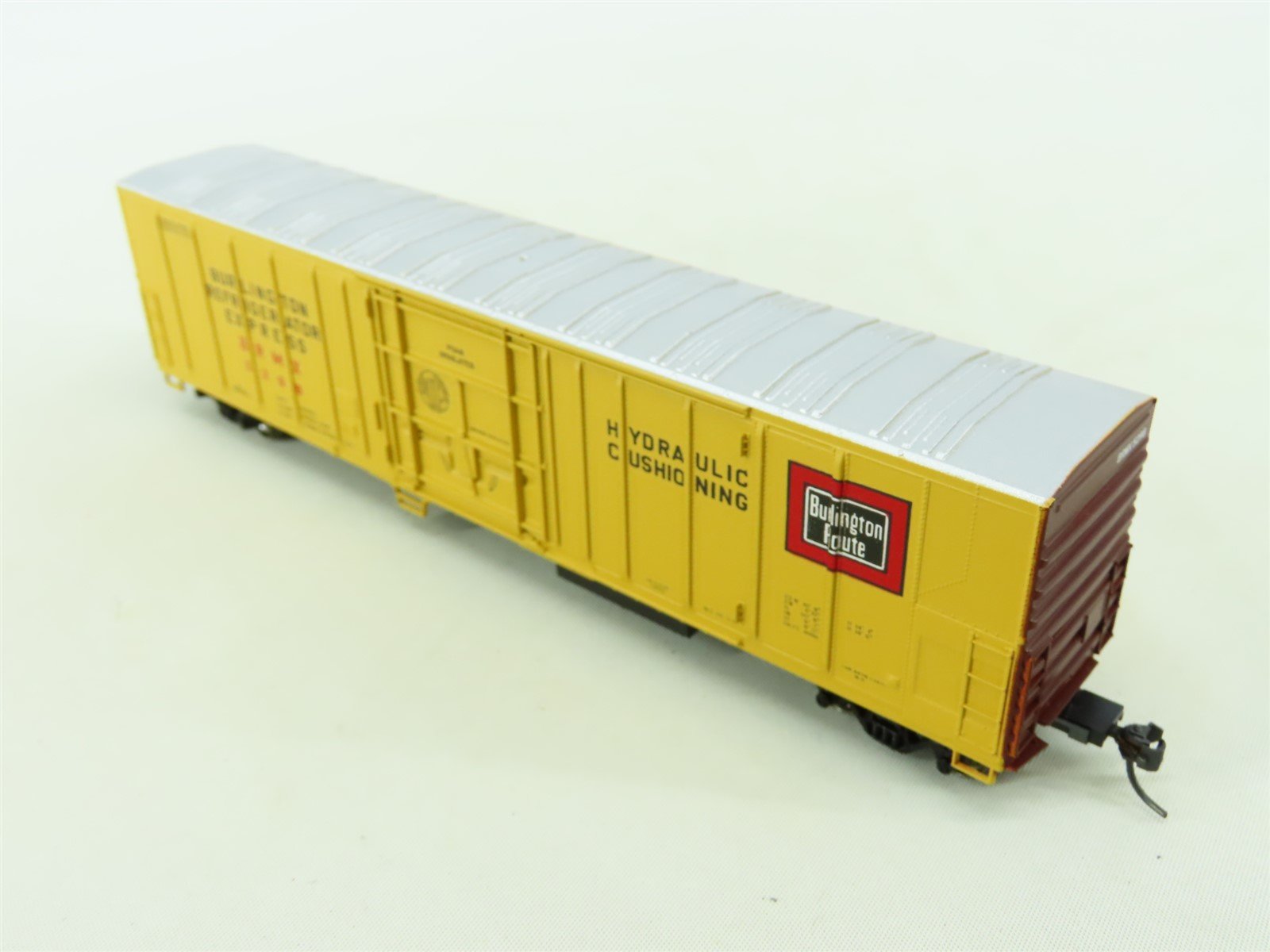 HO Scale Athearn BRMX Burlington Route 57' Mech Reefer Car #5298 Upgraded