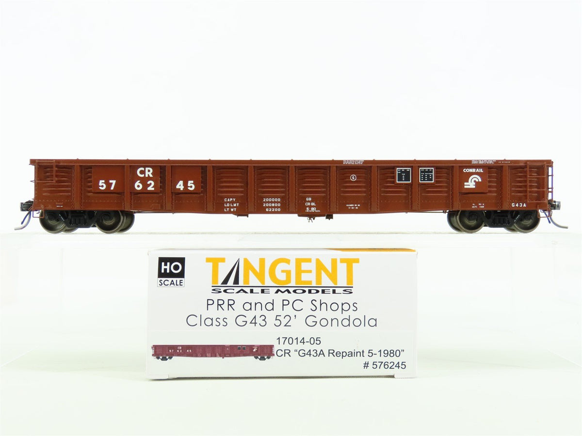 HO Scale Tangent #17014-05 CR Conrail 52&#39; Class G43A Mill Gondola #576245