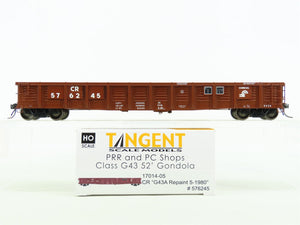 HO Scale Tangent #17014-05 CR Conrail 52' Class G43A Mill Gondola #576245