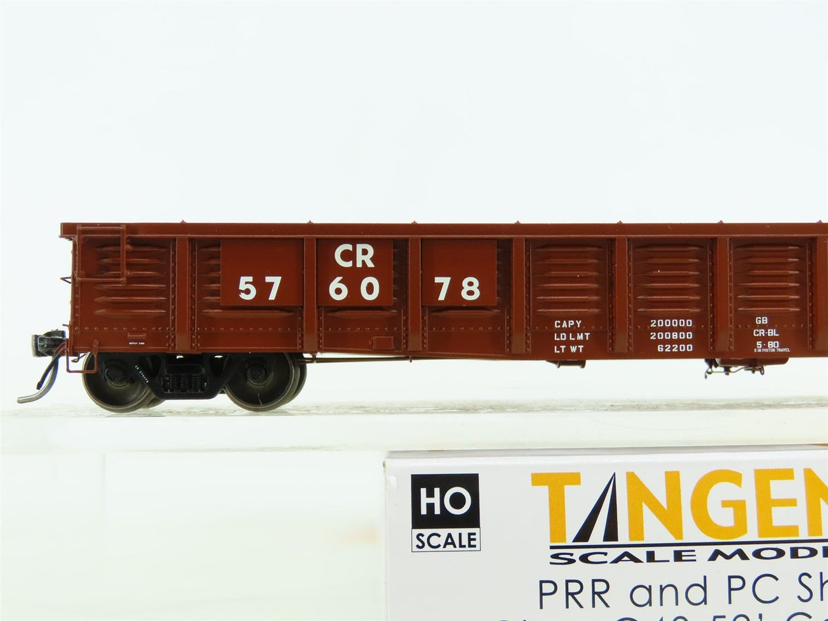HO Scale Tangent #17014-02 CR Conrail 52&#39; Class G43A Mill Gondola #576078