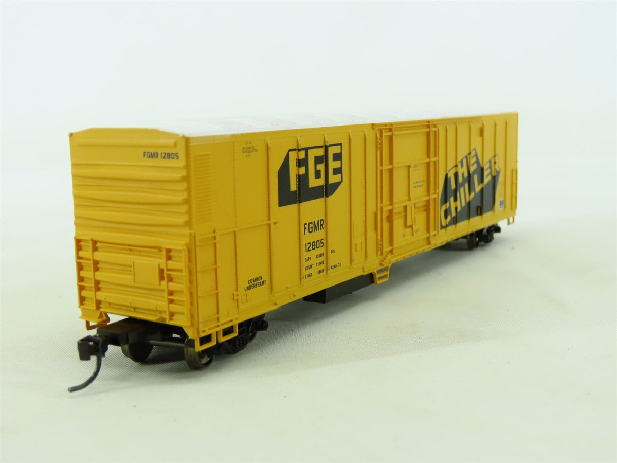 HO Athearn FGE Fruit Growers The Chiller 57&#39; Mech Reefer Car #12805 Upgraded