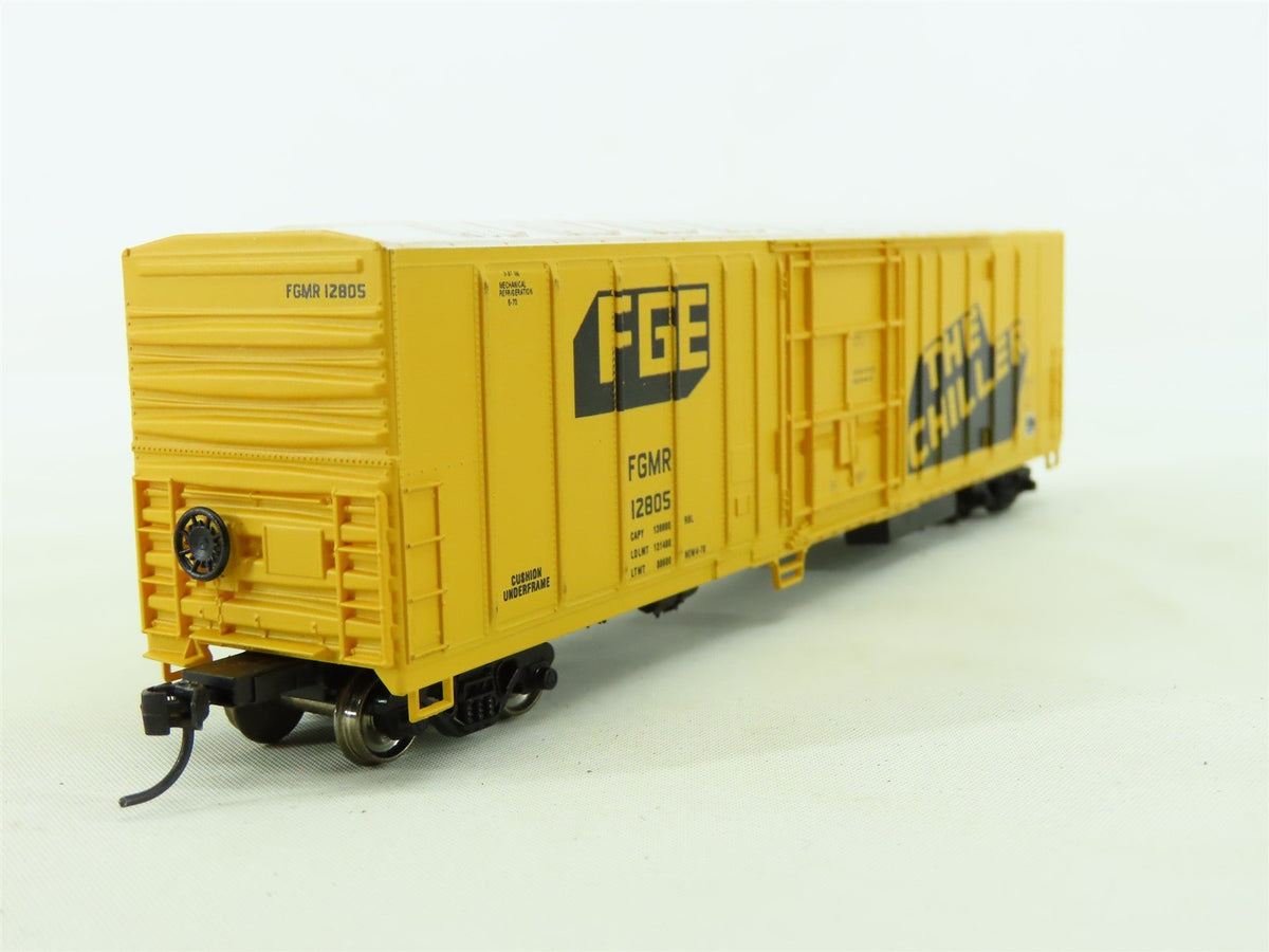 HO Athearn FGE Fruit Growers The Chiller 57&#39; Mech Reefer Car #12805 Upgraded