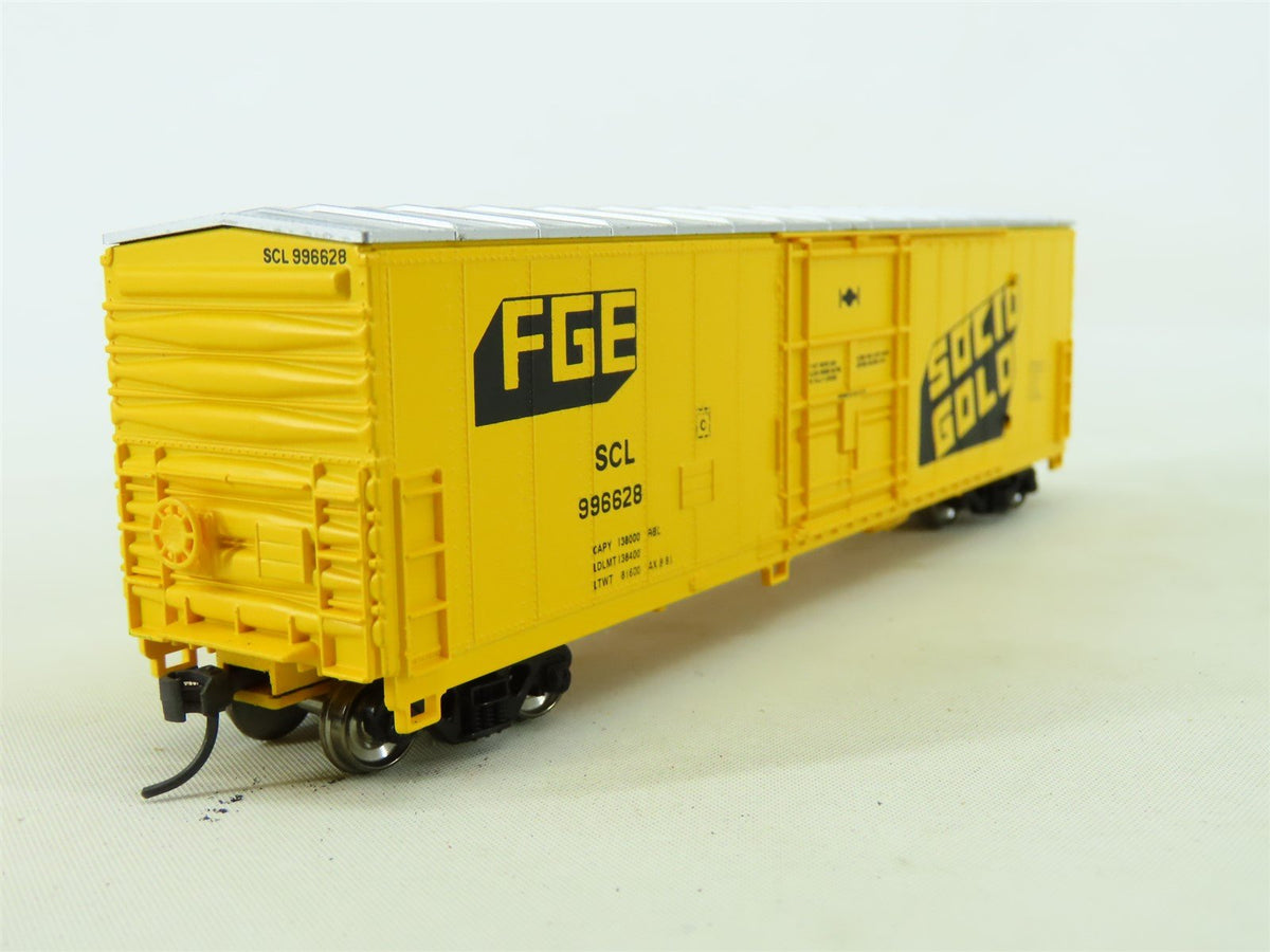 HO Scale Walthers FGE SCL Fruit Growers SOLID GOLD 50&#39; Box Car #996628 Upgraded