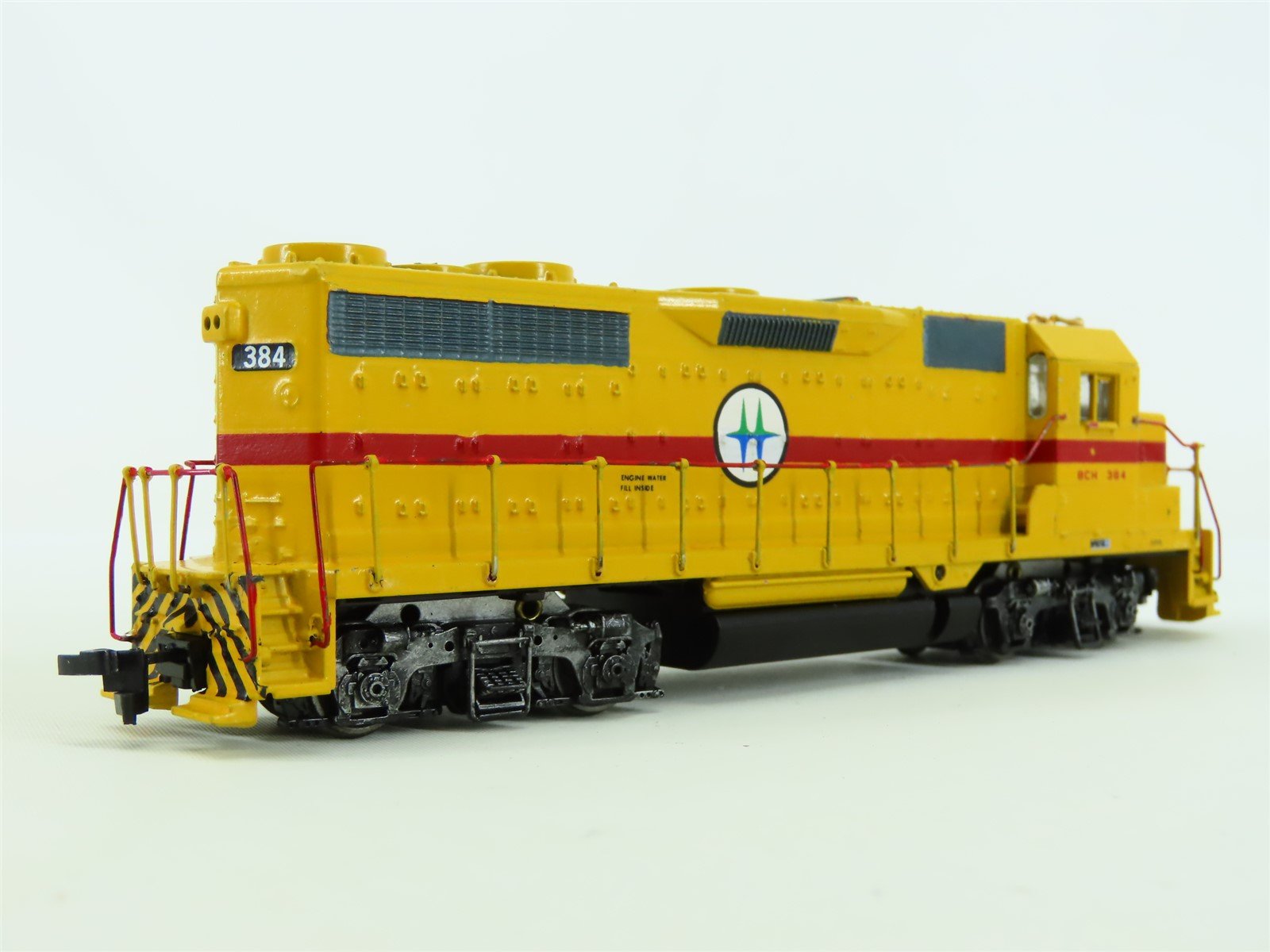 HO Scale Athearn BCH British Columbia Hydro EMD GP35 Diesel #384 - Custom