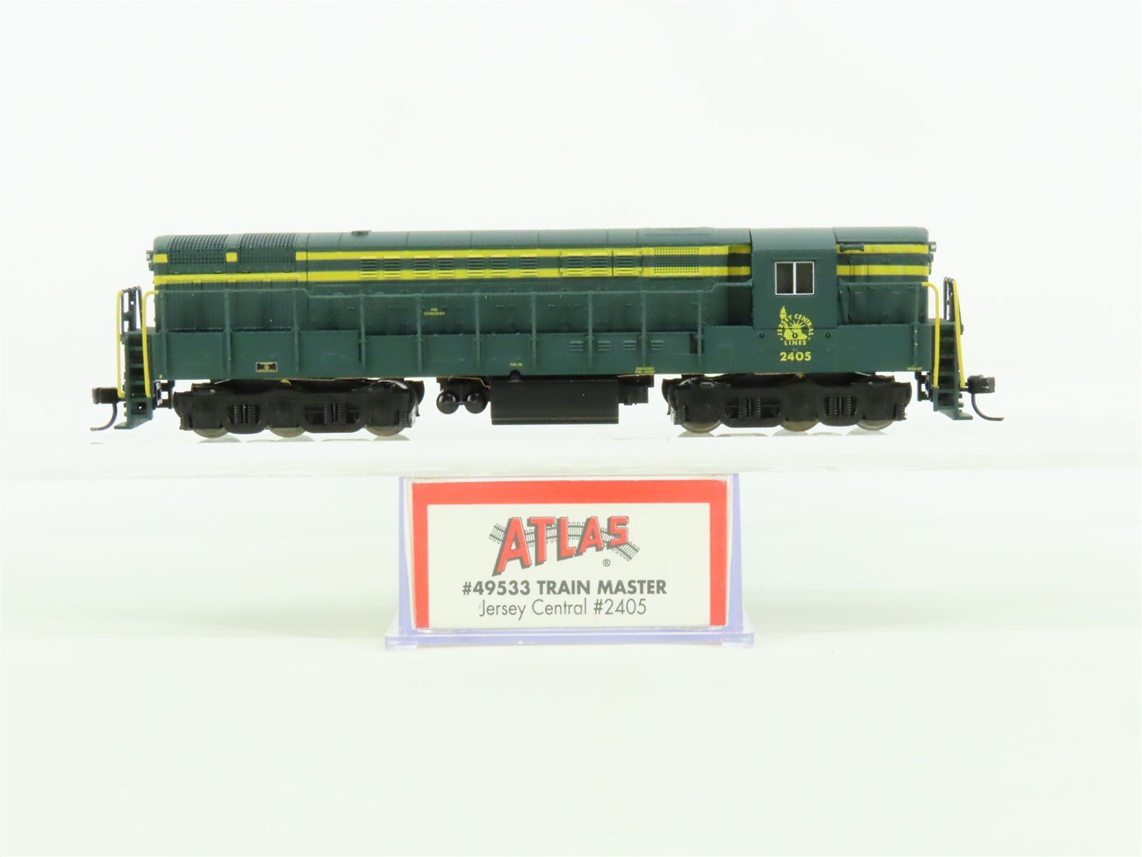 N Atlas 49533 CNJ Jersey Central FM H24-66 Trainmaster Diesel #2405 - DCC Ready