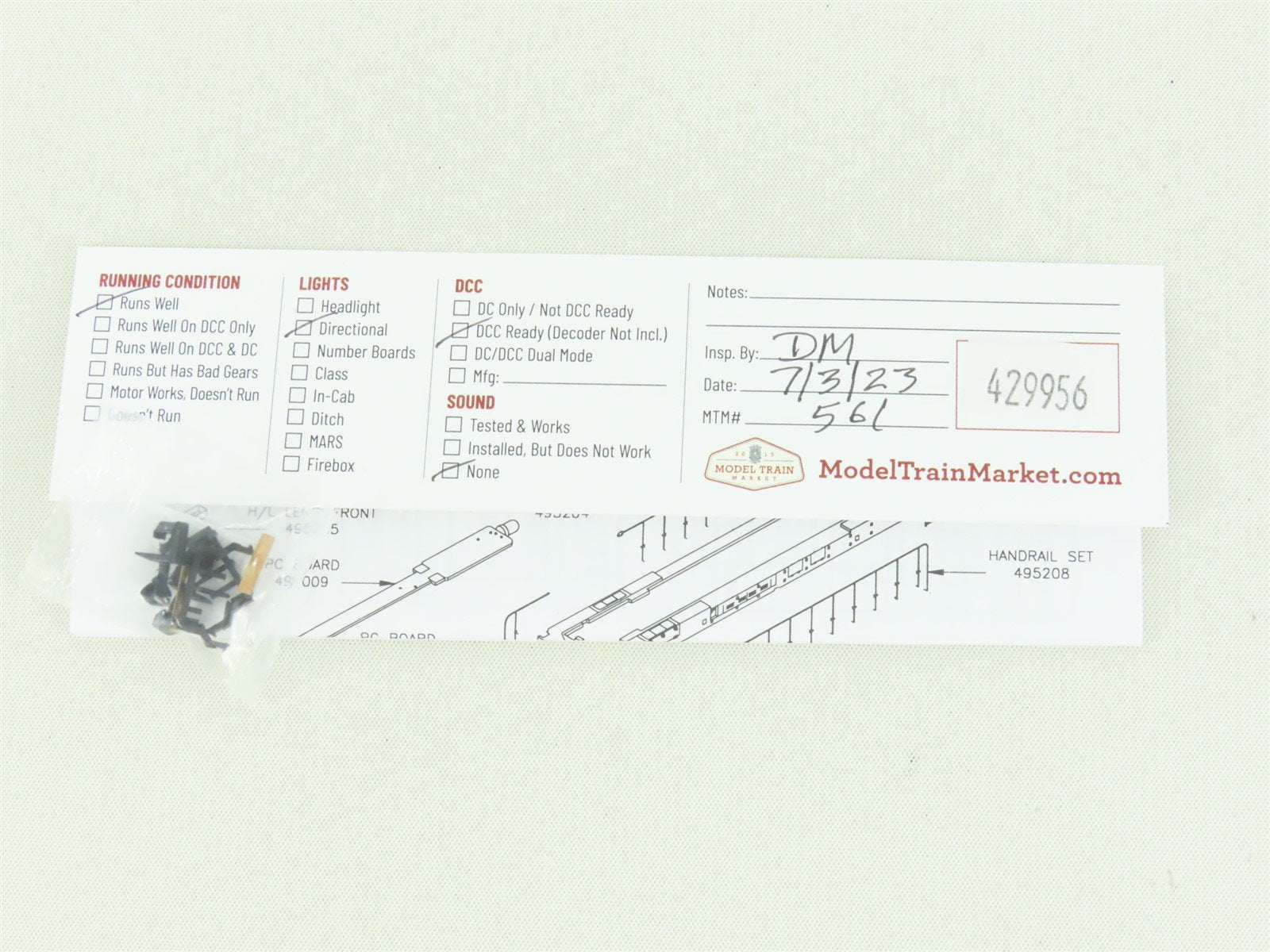 N Atlas 49533 CNJ Jersey Central FM H24-66 Trainmaster Diesel #2405 - DCC Ready