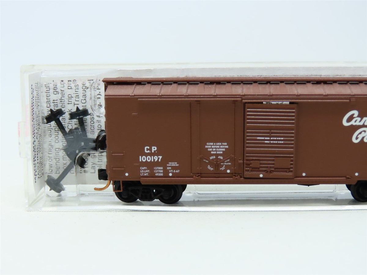 N Scale Micro-Trains MTL #22110 CP Canadian Pacific 40&#39; Box Car #100197