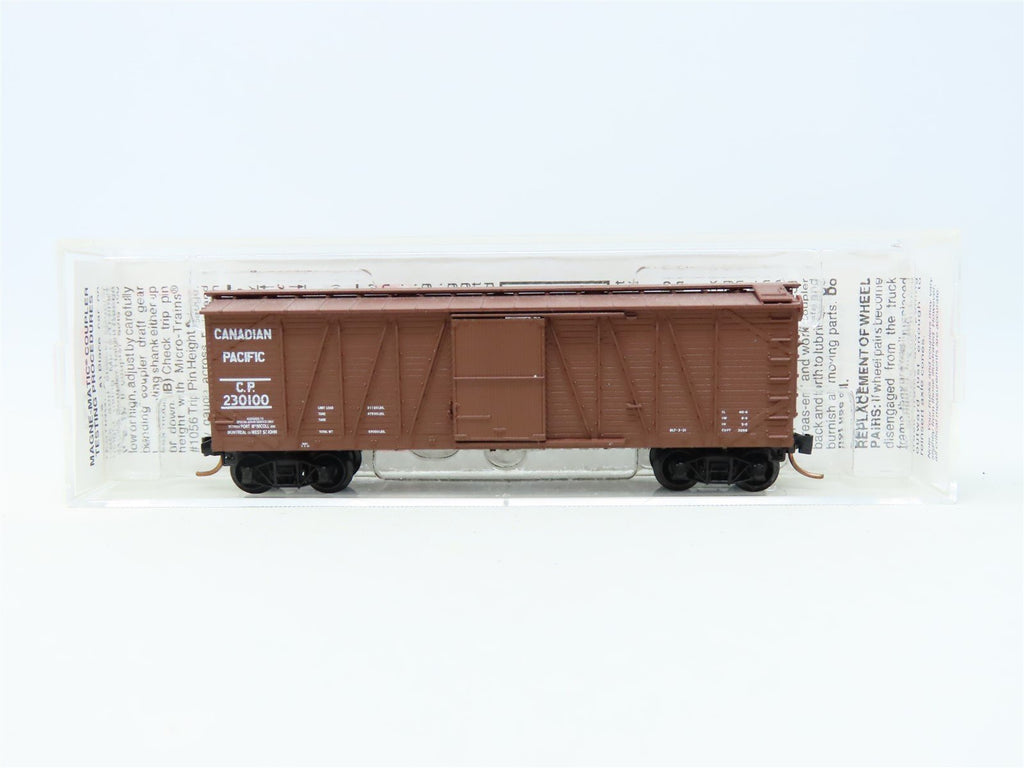 N Scale Micro-Trains MTL #28120 CP Canadian Pacific 40' Box Car #23010 -  Model Train Market