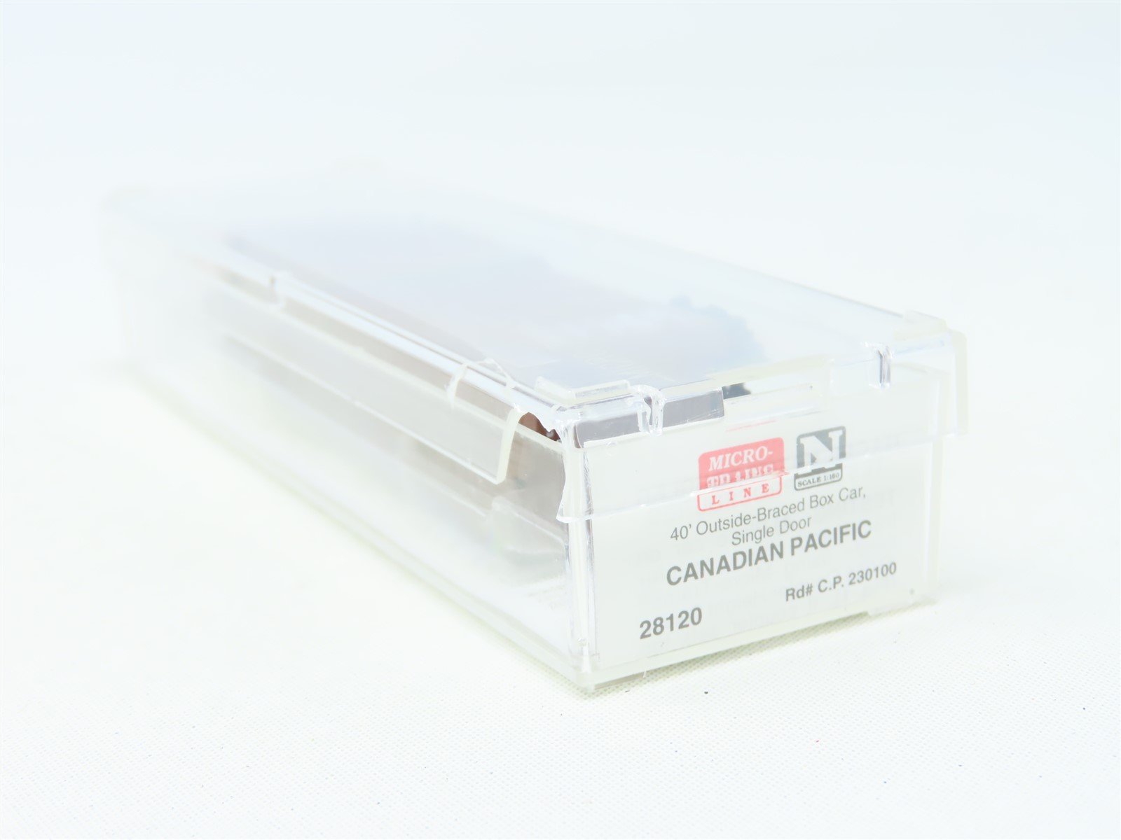 N Scale Micro-Trains MTL #28120 CP Canadian Pacific 40' Box Car #23010 -  Model Train Market