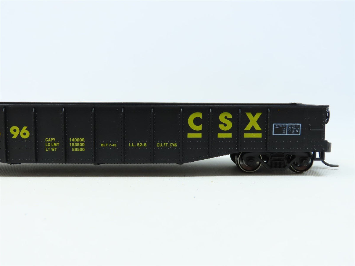 HO Scale Athearn Bev-Bel CSXT CSX 50&#39; Gondola #704596 Upgraded