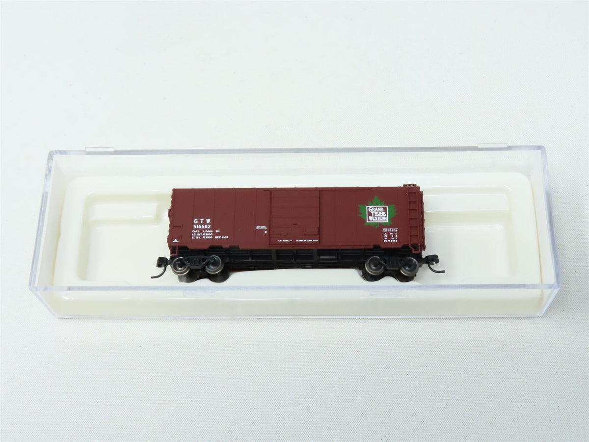 N Scale Atlas #50001627 GTW Grand Trunk Western 40&#39; PS-1 Box Car #516682