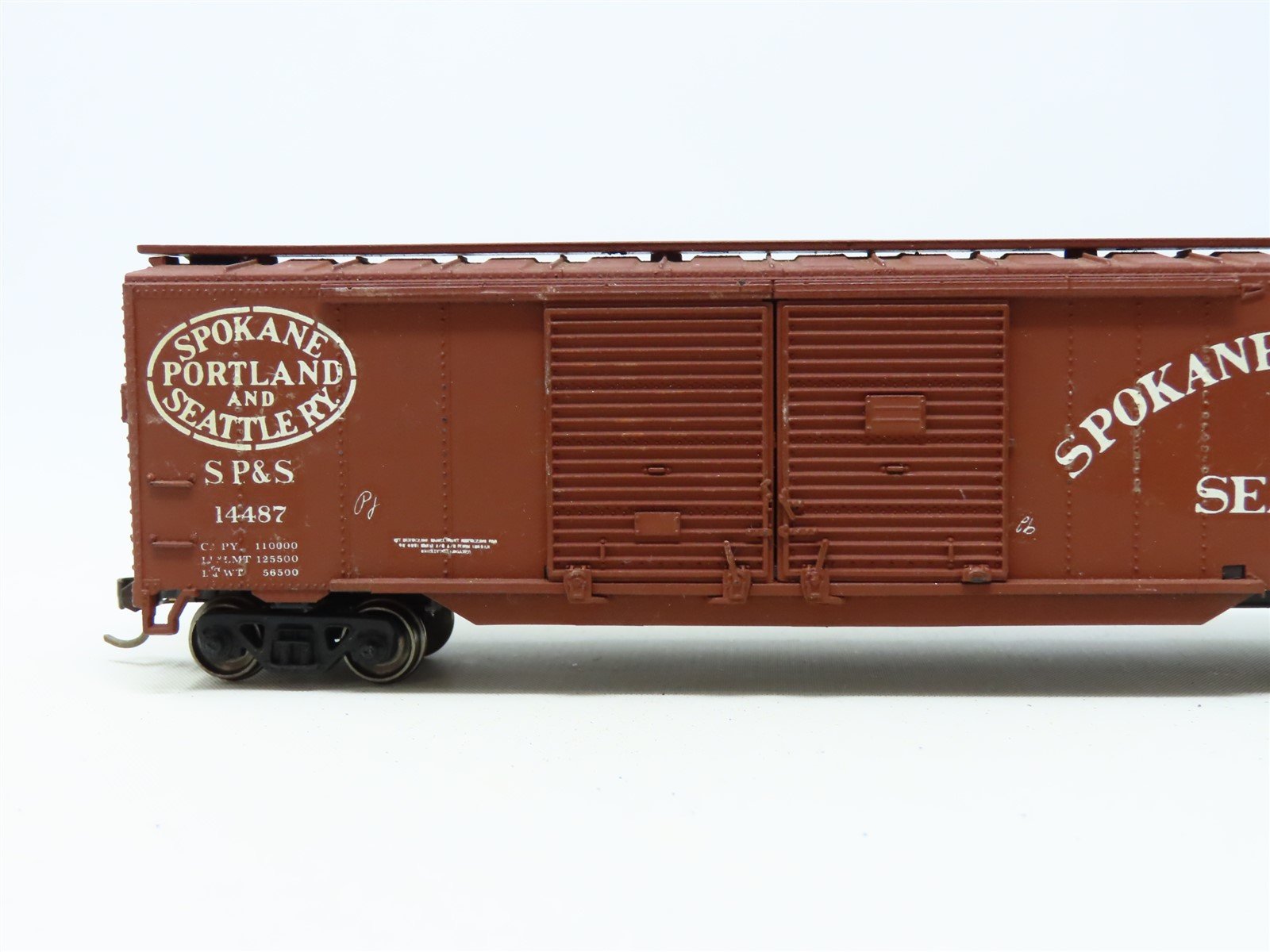 HO Athearn SP&S Spokane Portland & Seattle 50' Box Car #14487 CUSTOM & Upgraded