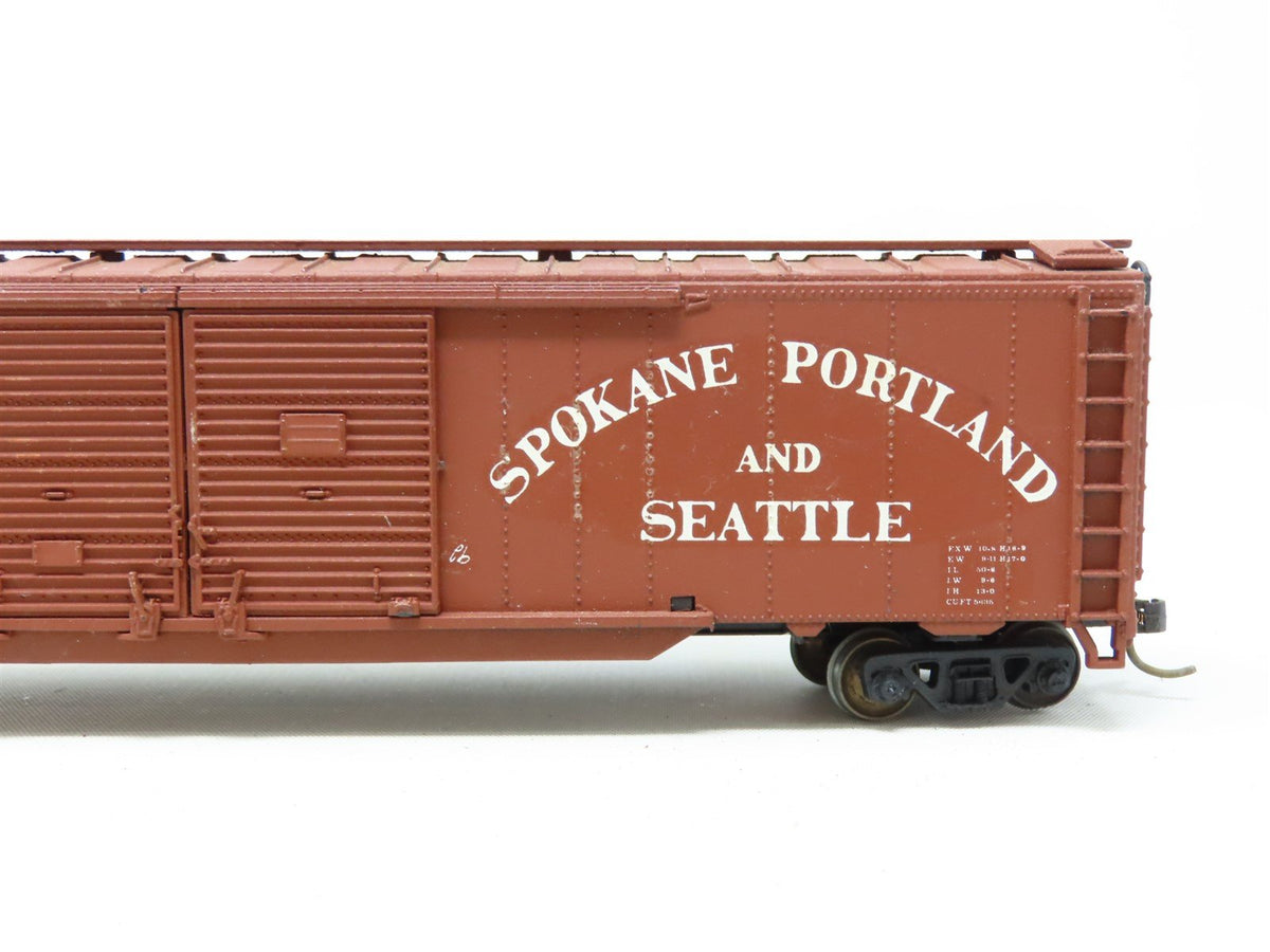 HO Athearn SP&amp;S Spokane Portland &amp; Seattle 50&#39; Box Car #14487 CUSTOM &amp; Upgraded