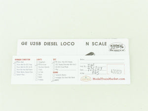 N Scale Atlas Classic 44503 ATSF Santa Fe GE U25B Ph. 2A Diesel Locomotive #6603