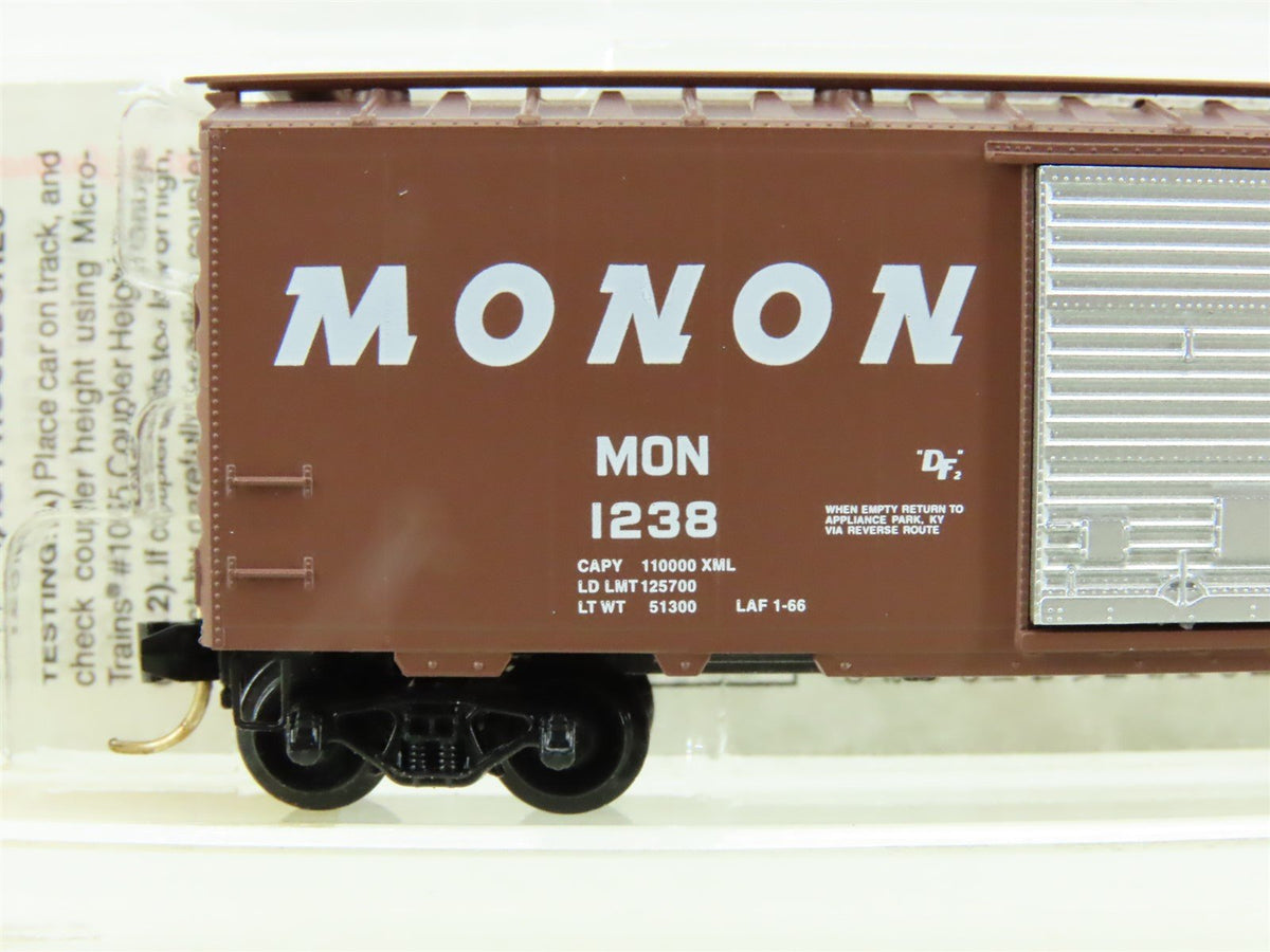 N Scale Micro-Trains MTL 20770 MON Monon 40&#39; Single Door Standard Box Car #1238