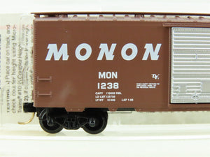 N Scale Micro-Trains MTL 20770 MON Monon 40' Single Door Standard Box Car #1238