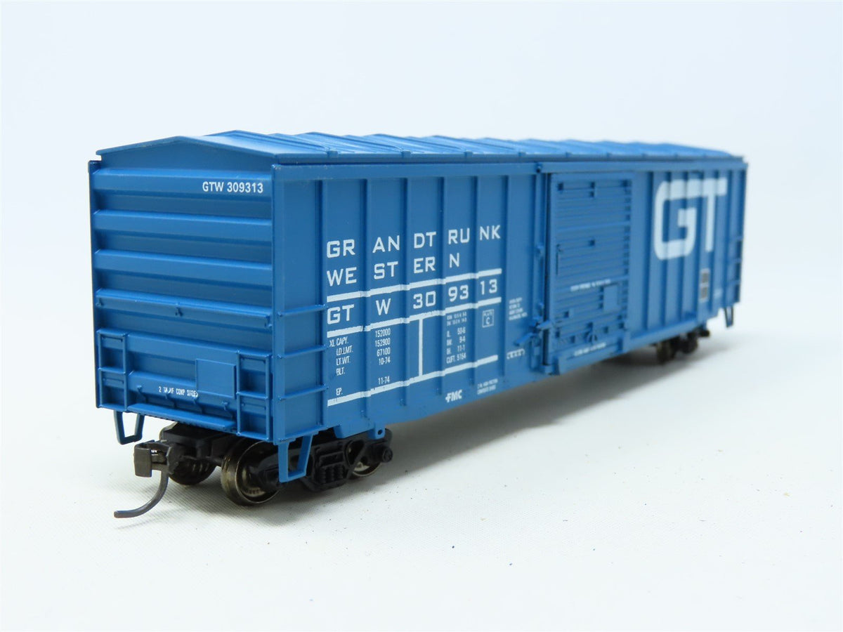 HO Athearn Bev-Bel 359-1 GTW Grand Trunk Western 50&#39; Box Car #309313 Upgraded