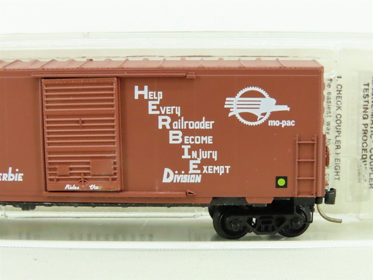 N Micro-Trains MTL 24220 MP Missouri Pacific Mo-Pac &quot;Herbie&quot; 40&#39; Box Car No#