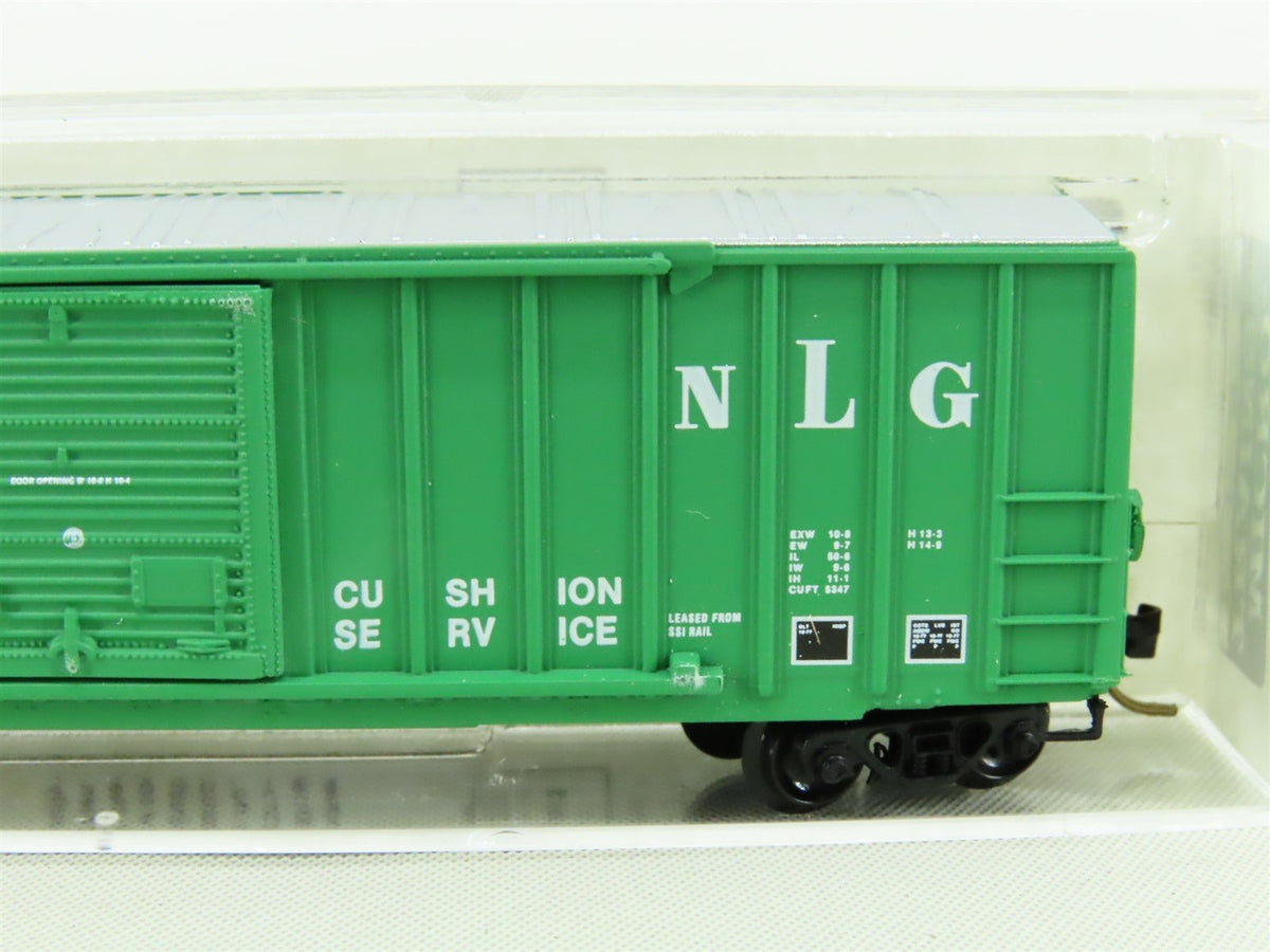 N Micro-Trains MTL 25530 NLG North Louisiana &amp; Gulf 50&#39; Rib Side Box Car #5227