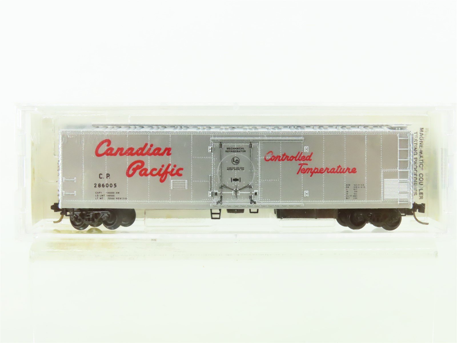 N Scale Micro-Trains MTL 69030 CP Canadian Pacific 51' Mechanical Reefer #286005