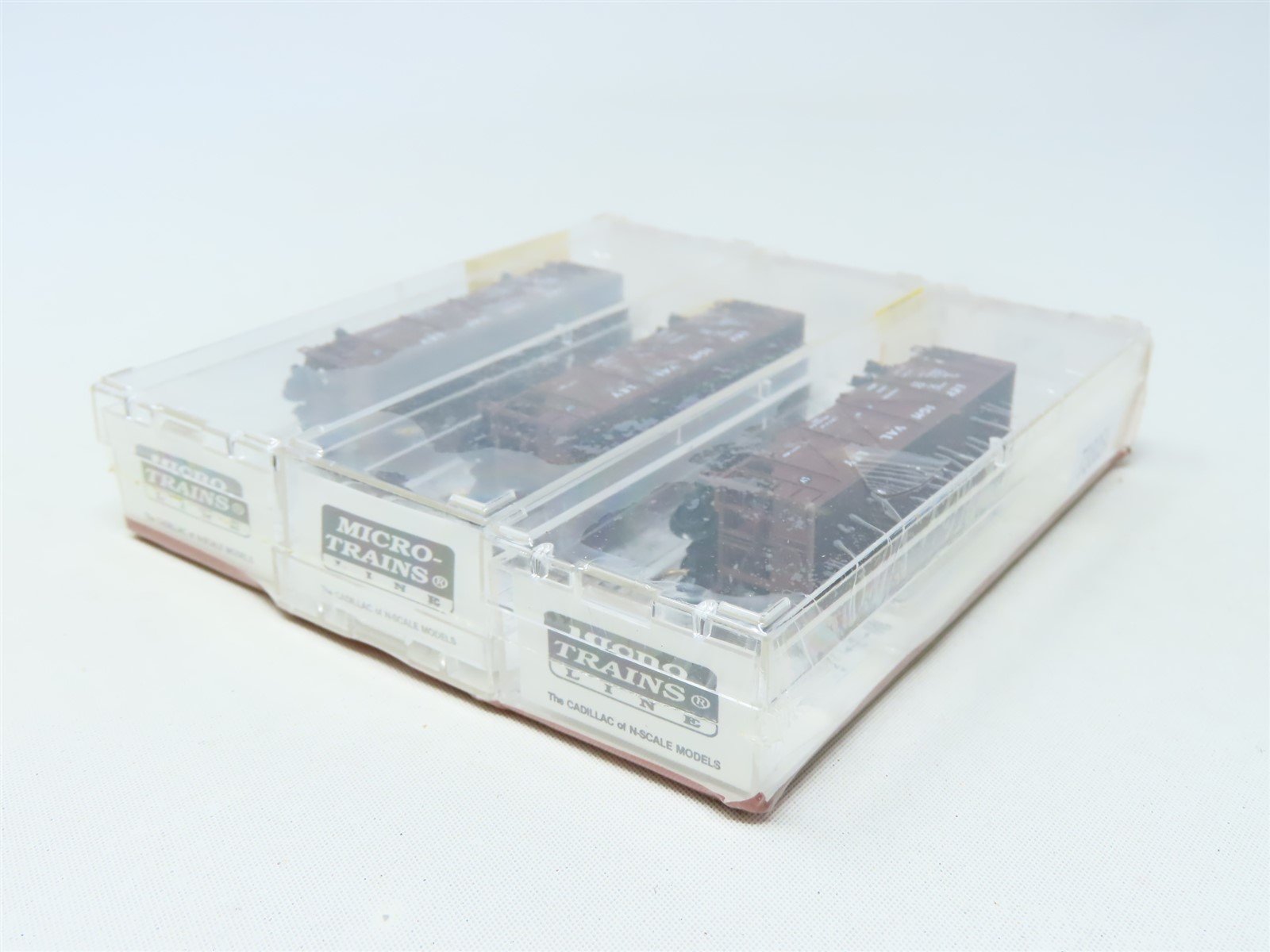 N Scale Micro-Trains MTL #57032 LV Lehigh Valley 2-Bay Open Hopper 3-Pk.- Sealed