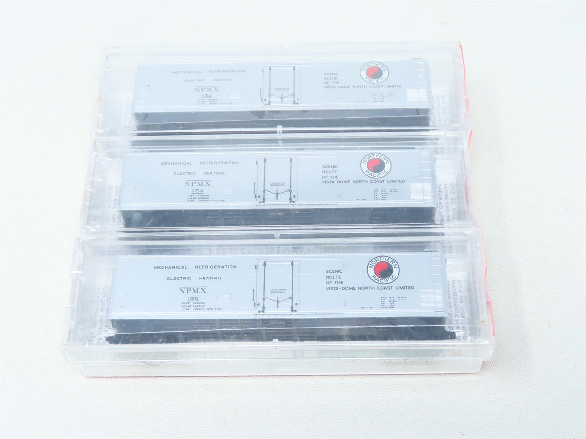 N Micro-Trains MTL #69152 NP Northern Pacific Mechanical Reefer 3-Pack - Sealed