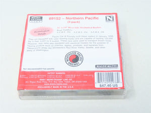 N Micro-Trains MTL #69152 NP Northern Pacific Mechanical Reefer 3-Pack - Sealed