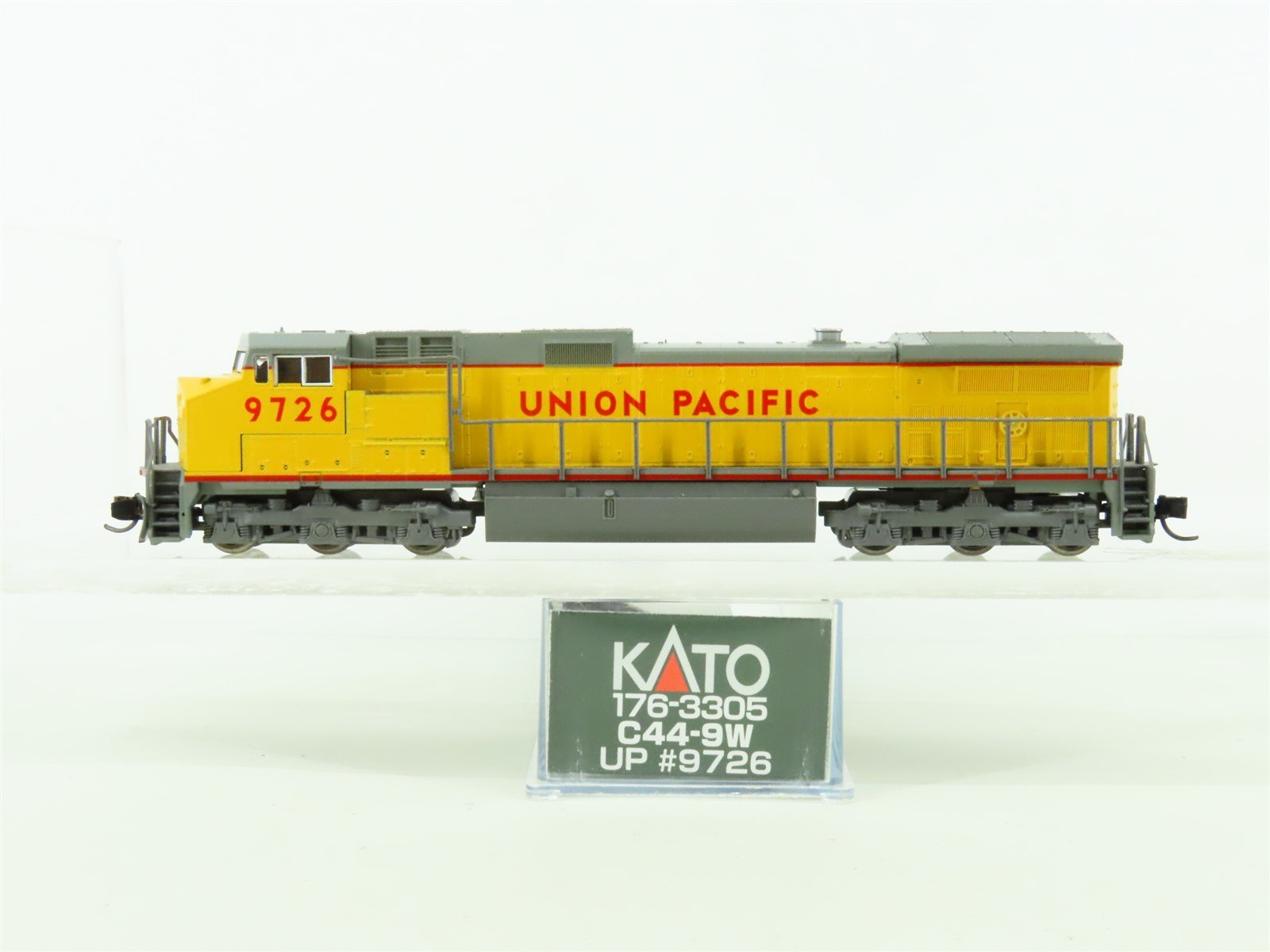 N Scale KATO 176-3305 UP Union Pacific GE C44-9W "Dash 9" Diesel #9726 w/DCC