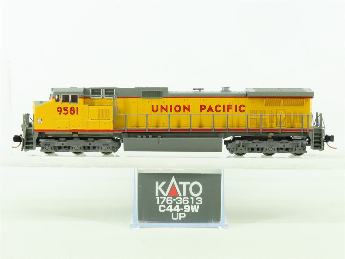 N Scale KATO 176-3613A UP Union Pacific GE C44-9W &quot;Dash 9&quot; Diesel #9581 w/DCC