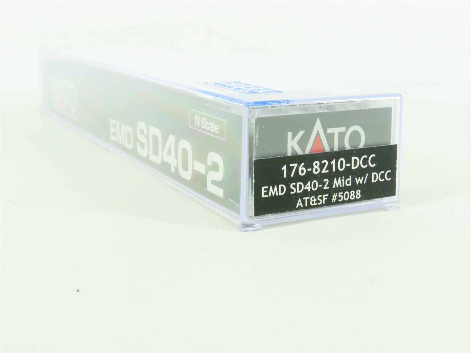 N Scale KATO 176-8210-DCC ATSF Santa Fe EMD SD40-2 Mid Diesel #5088 w/DCC