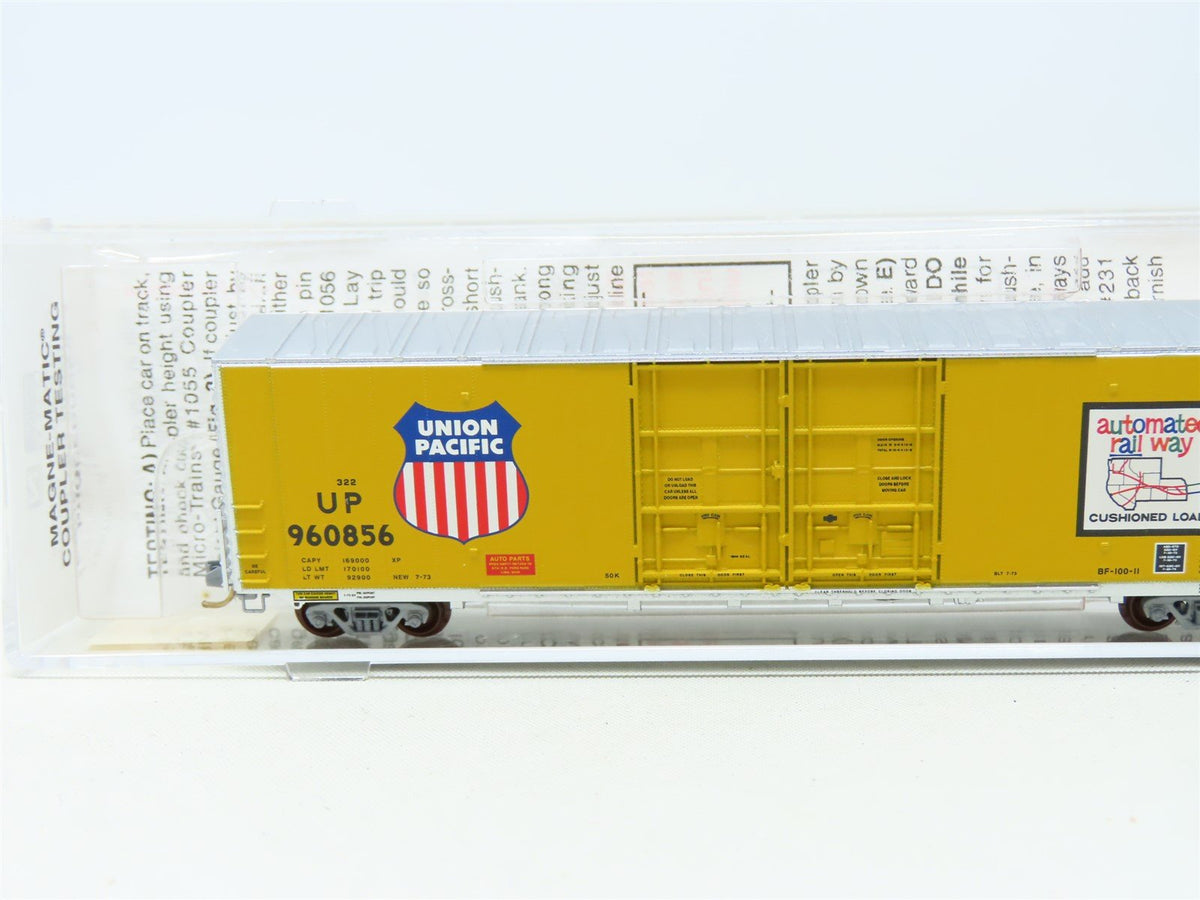 N Micro-Trains MTL #102020 UP Union Pacific 60&#39; Excess Height Box Car #960856