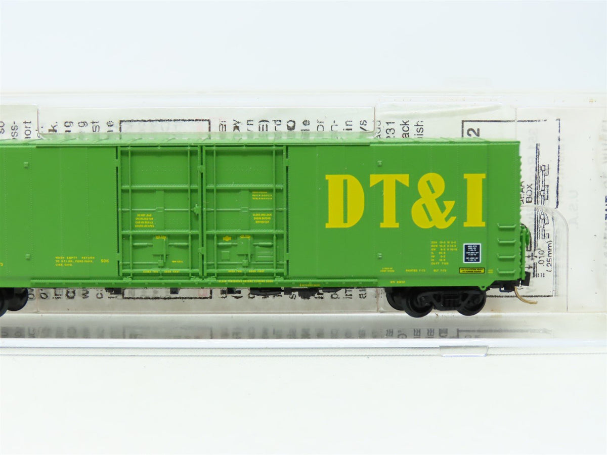 N Micro-Trains MTL 102010 DTI Detroit Toledo &amp; Ironton 60&#39; Excess Height Boxcar