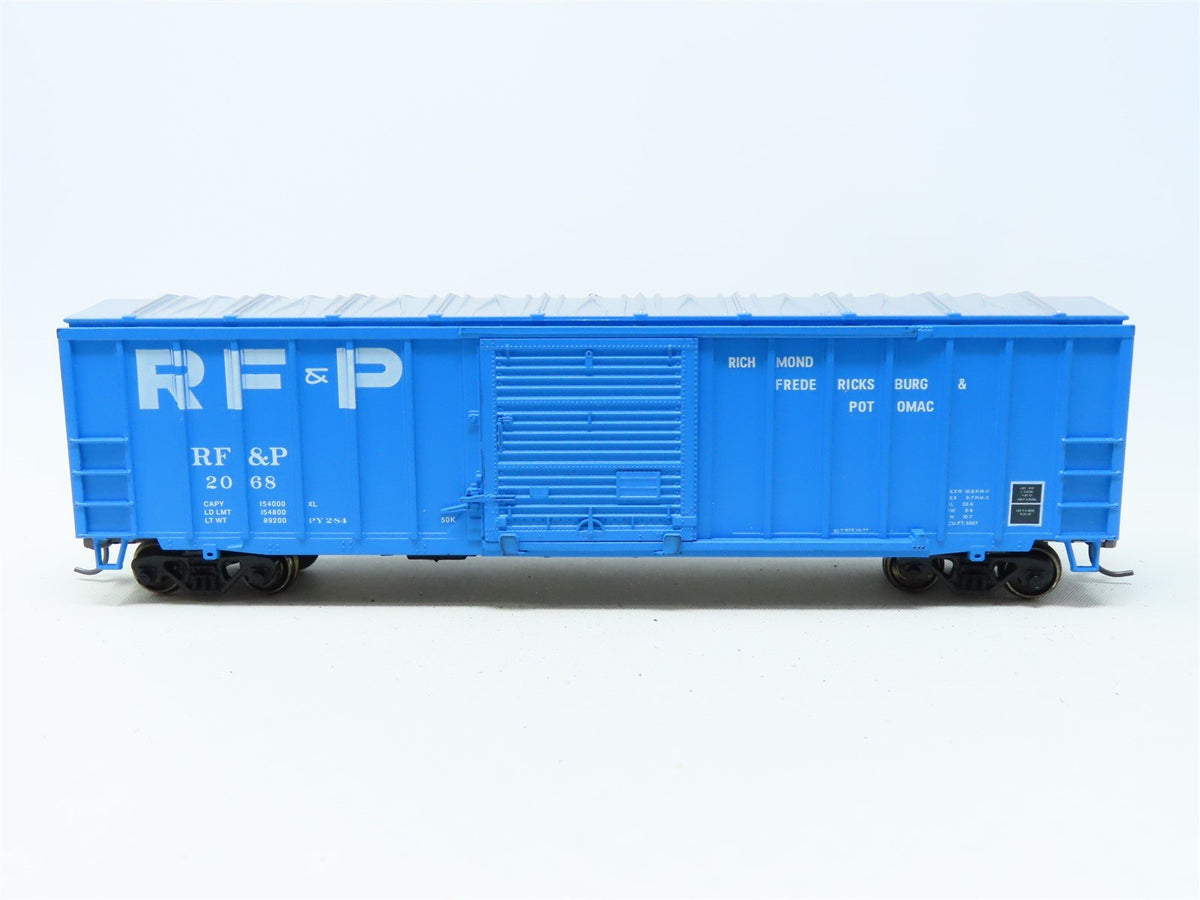 HO Scale Athearn RF&amp;P Richmond Fredericksburg Potomac 50&#39; Box Car #2068 Upgraded