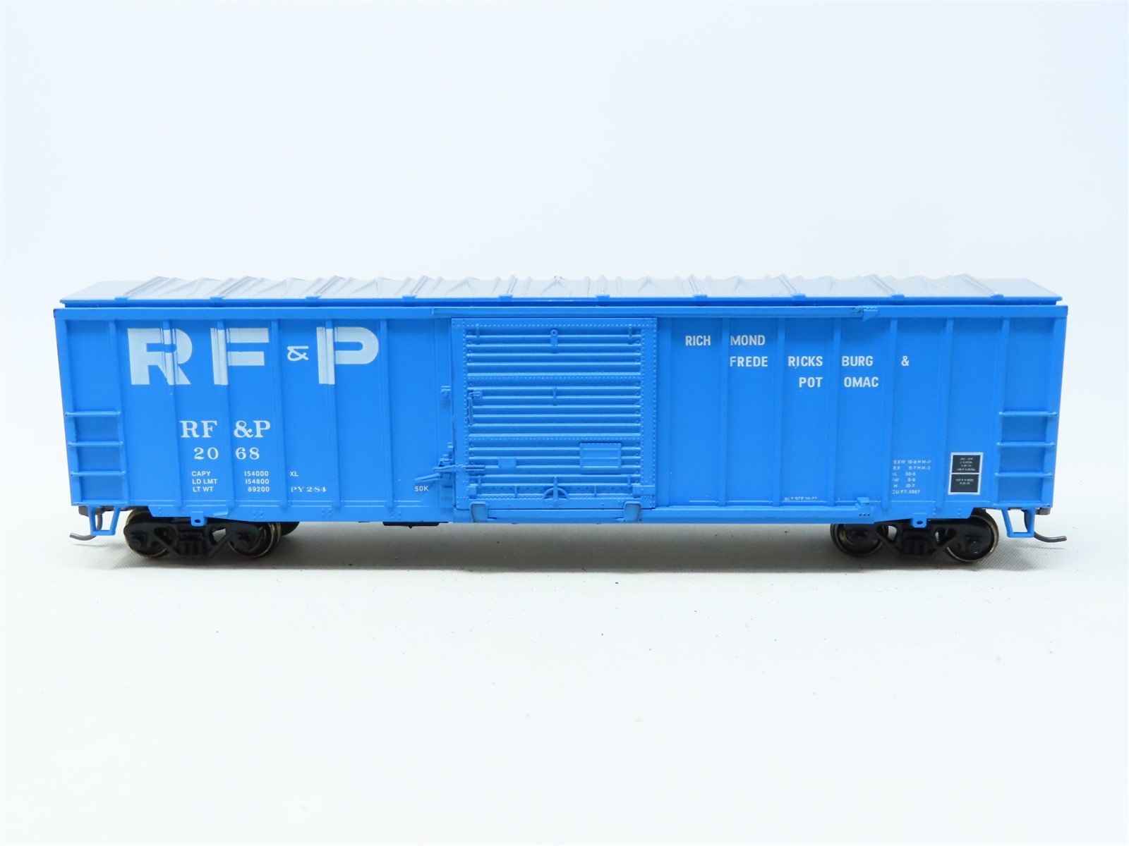 HO Scale Athearn RF&P Richmond Fredericksburg Potomac 50' Box Car #2068 Upgraded