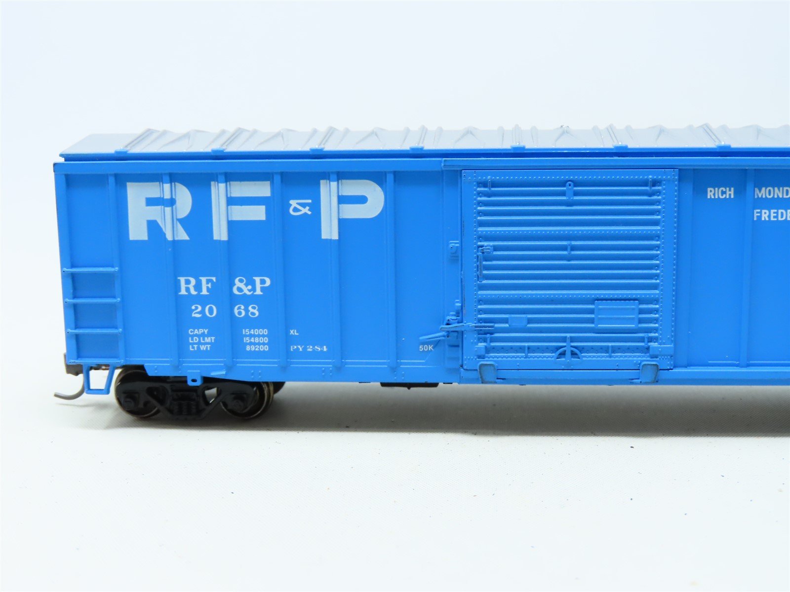 HO Scale Athearn RF&P Richmond Fredericksburg Potomac 50' Box Car #2068 Upgraded