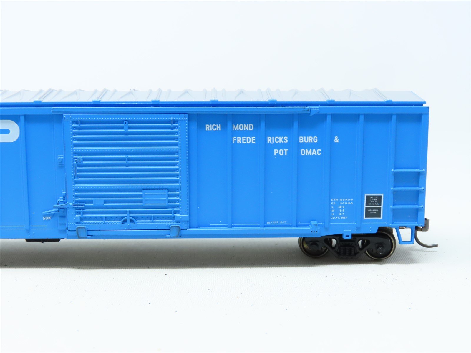 HO Scale Athearn RF&P Richmond Fredericksburg Potomac 50' Box Car #2068 Upgraded