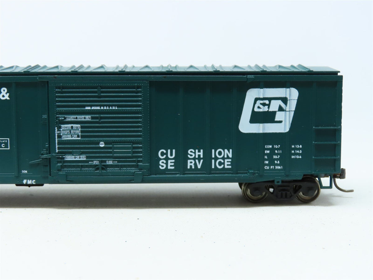 HO Athearn Bev-Bel 545 GRN Greenville &amp; Northern 50&#39; Box Car #8035 Upgraded