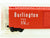 N Micro-Trains MTL 31260 C&S CB&Q Burlington Route 50' Single Door Box Car #924