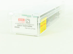 N Scale Micro-Trains MTL 20420 GN Great Northern Goat 40' Box Car #27163
