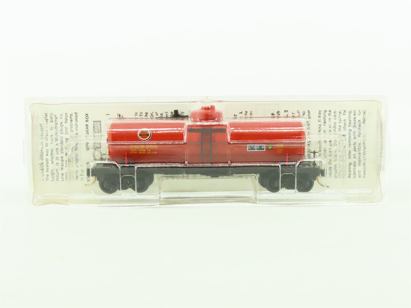 N Micro-Trains MTL 65300 CGW Chicago Great Western 39' Single Dome Tank Car #285