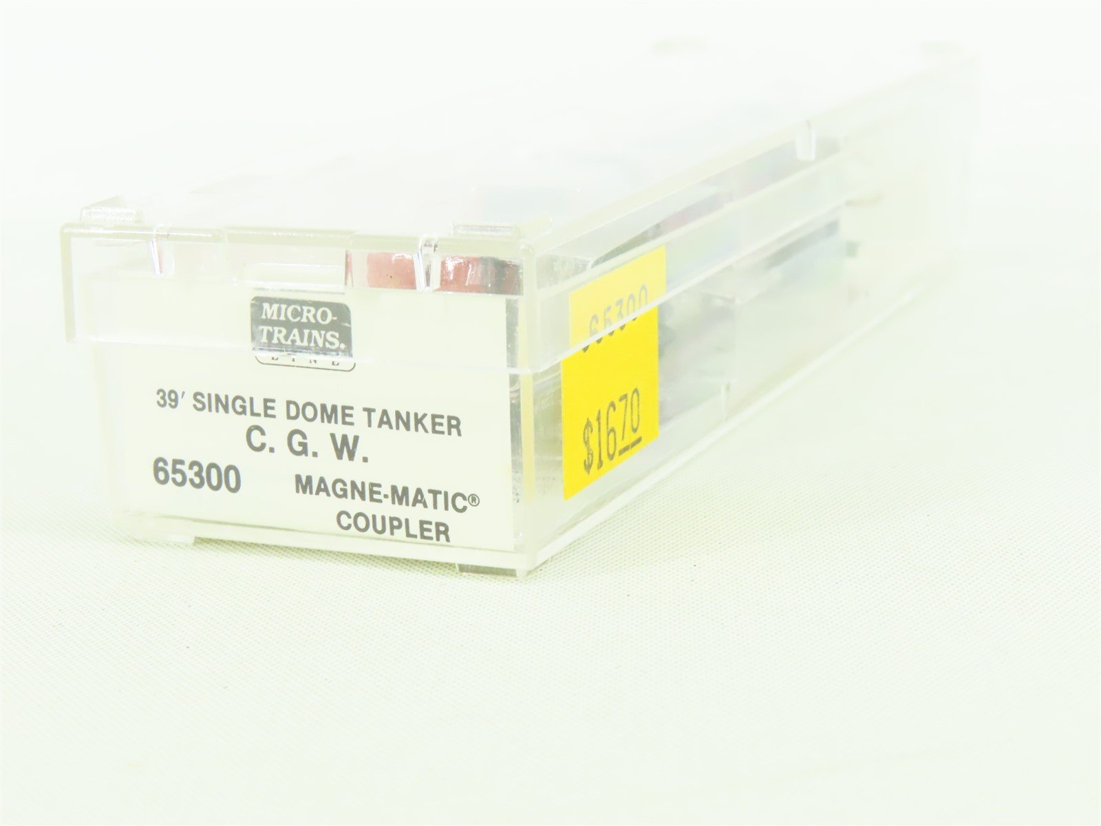 N Micro-Trains MTL 65300 CGW Chicago Great Western 39' Single Dome Tank Car #285