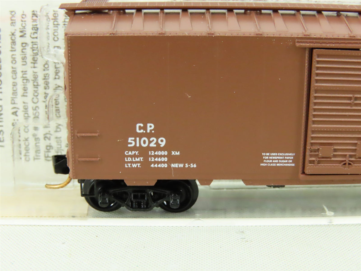 N Scale Micro-Trains MTL 20436/1 CP Canadian Pacific 40&#39; Standard Box Car #51029