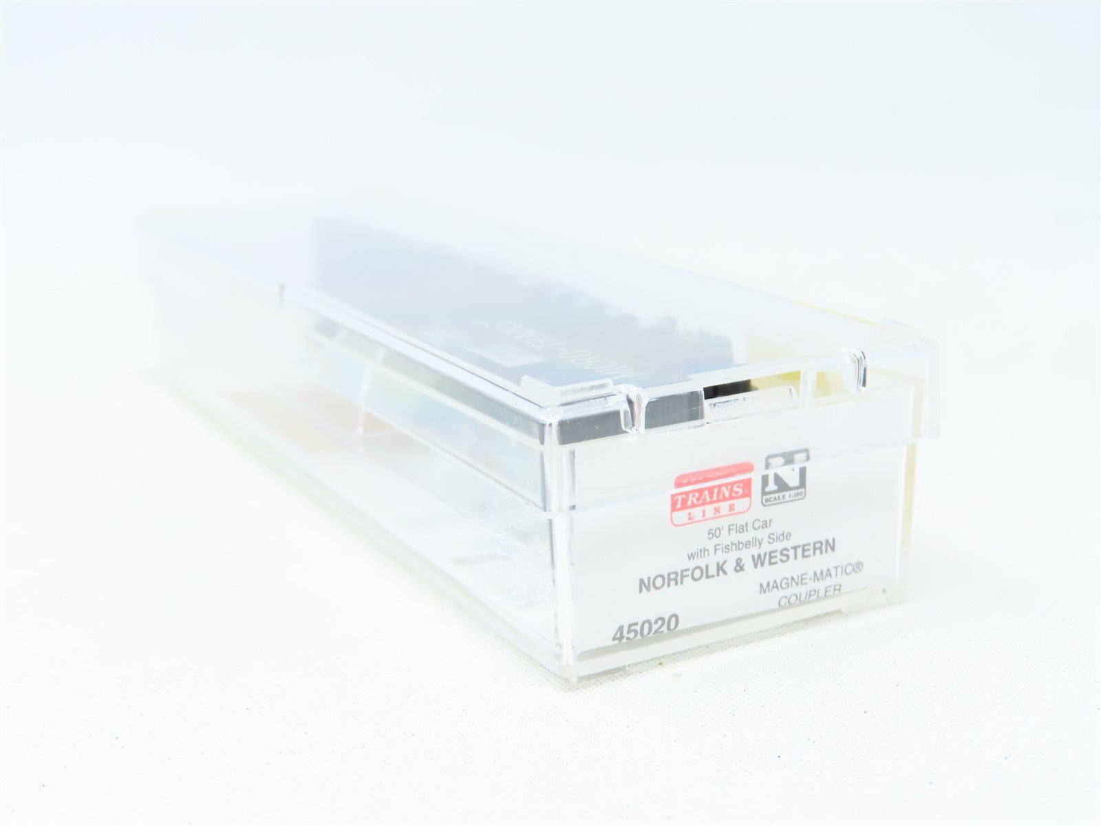 N Scale Micro-Trains MTL #45020 N&W Norfolk & Western 50' Flat Car #202542