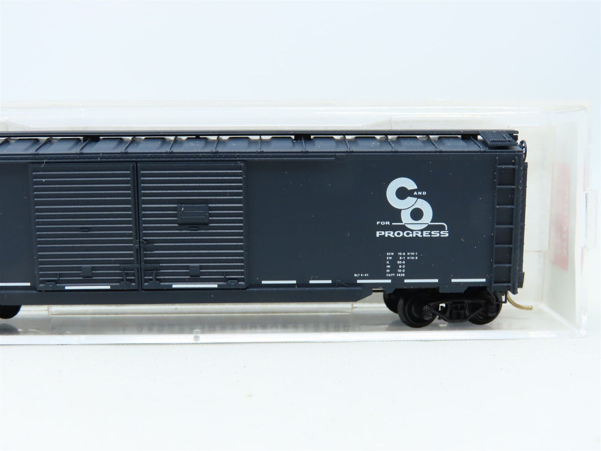 N Scale Micro-Trains MTL #78070 C&amp;O &quot;Progress&quot; 50&#39; Auto Box Car #272189